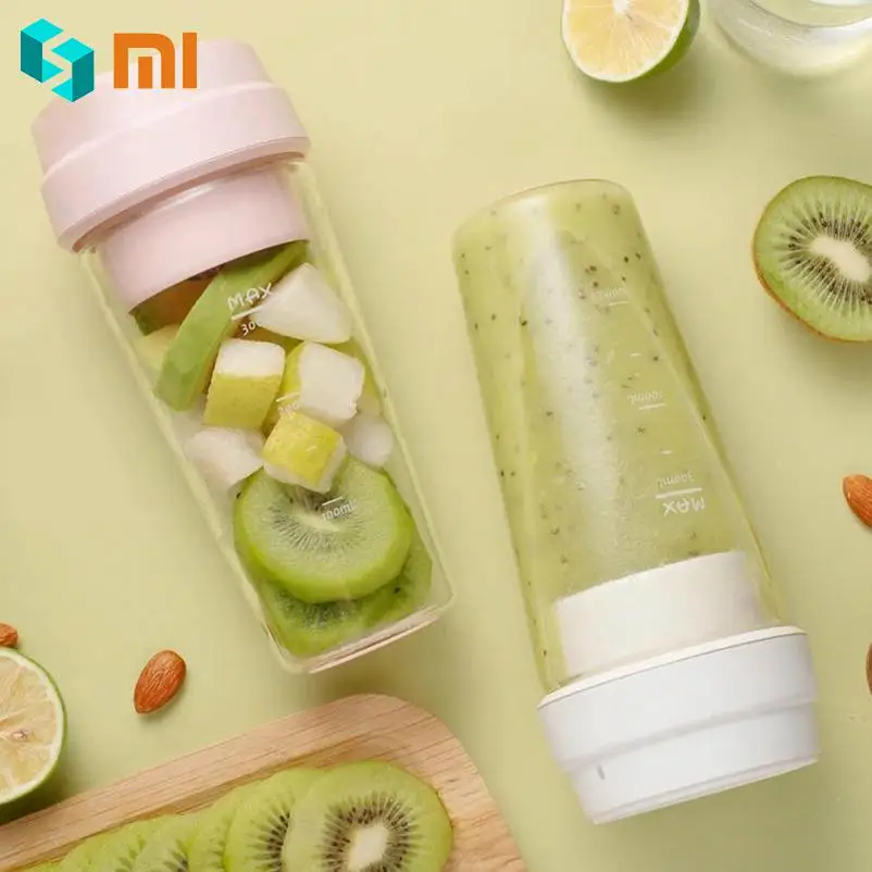 Xiaomi 17PIN 400 мл фруктовая соковыжималка бутылка переносной блендер чаша