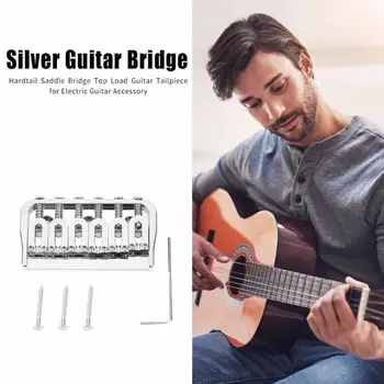 

Silver Replacement Standard Tremolo Bridge Lightweight and Delicate Fashionable for Strat Electric Guitar Component 73x40x12mm
