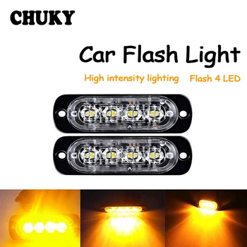 

CHUKY Car Truck Pickup Emergency Side Strobe Light Warning Flashing Light For Suzuki swift grand vitara Kia rio ceed sportage
