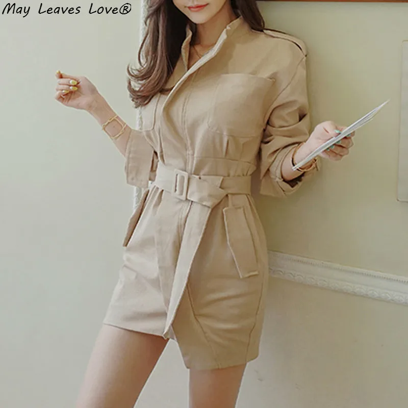 Женское платье с длинным рукавом May Leaves Love элегантное приталенное