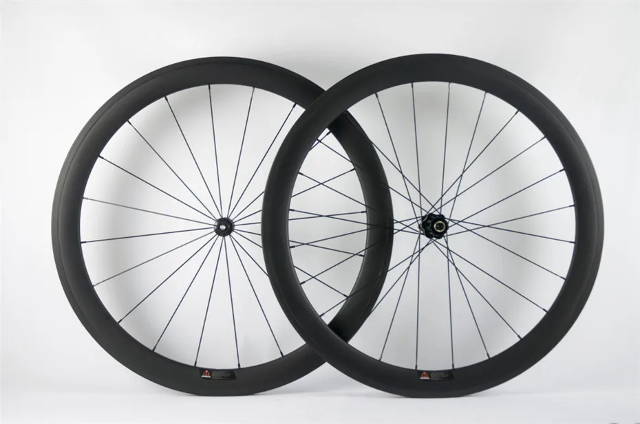 

Deacasen super light road carbon weave UD matte finished wheels 50mm clincher carbon wheelset 50mm 700C road bike full carbon
