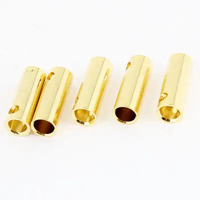 

5mm Inside Dia Female Banana Plug Bullet Connector Replacement 5 Pcs