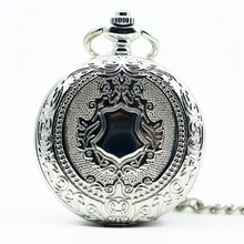 Mechanical Hand Wind Pocket Watch Steampunk Roman Numbers Steel Fob Watches PJX1289