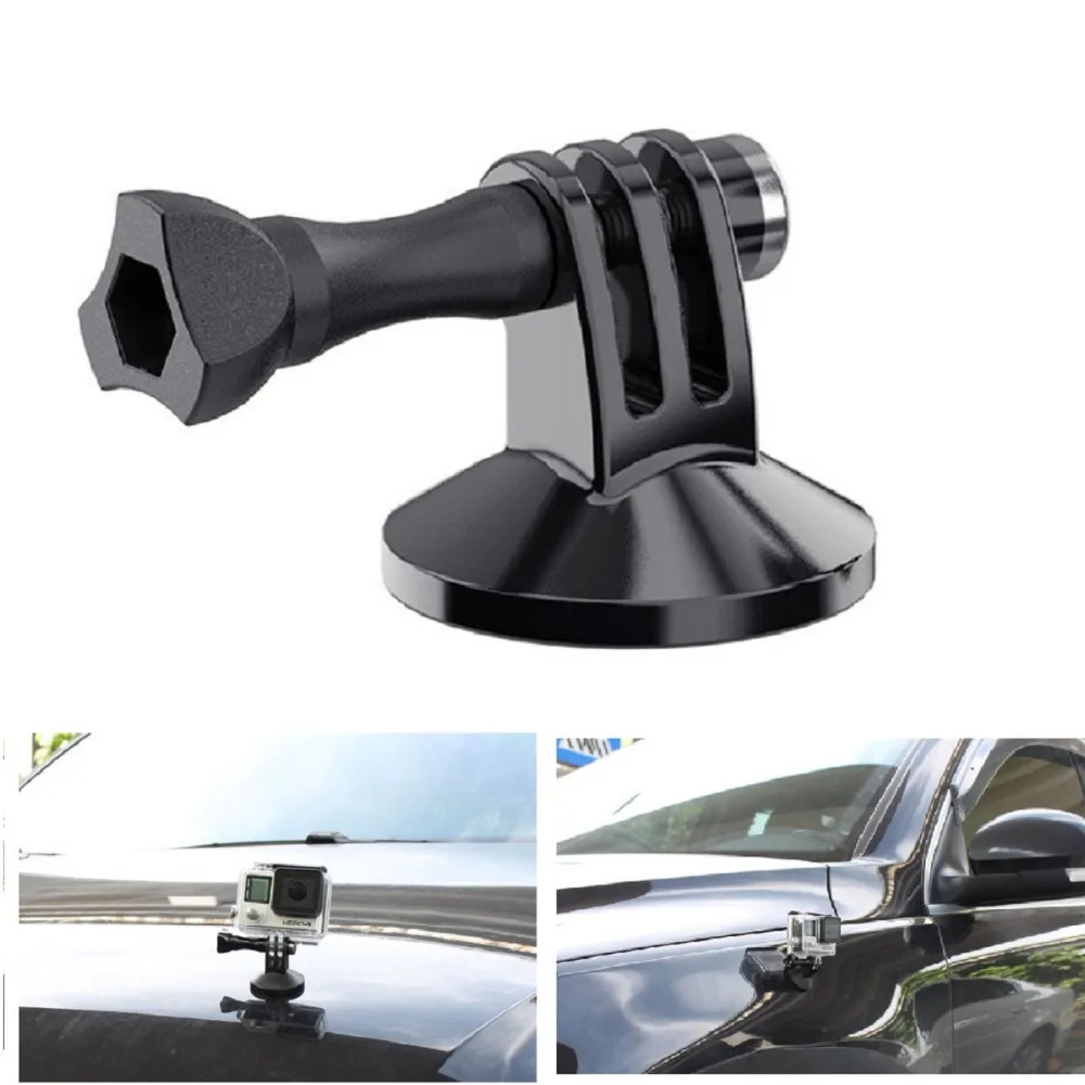 Kaliou Mount Adapter Super Magnetic Base Mount Adapter with Thumb Screw for GoPro 6 5 4 3 2 1 Sports Action Camera DSLR Dsr
