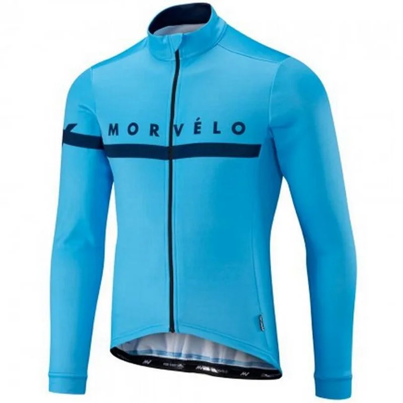 Morvelo cycling jersey men mtb bike bicicleta Pro Team sportswear Ropa camisa maillot Ciclismo long sleeve jersey clothing