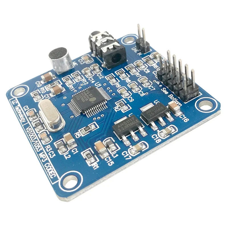MCIGICM VS1003 VS1003B MP3 модуль декодирования содержащий микрофоны STM32 микроконтроллер