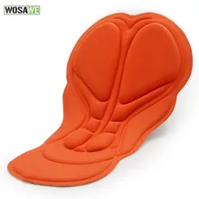 Велосипедное 3d мягкое велосипедное седло горного велосипеда чехол для сиденья подушечка-спонж пена костыль подкладка седла коврик подушка Аксессуары для велосипеда