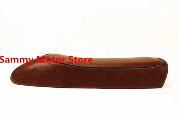 

JH70 JIALING BENLY50S Brown Black Hump Brat Retro Motorcycle Seat Saddle