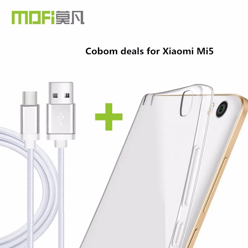 Xiaomi mi5 Чехол MOFi задняя крышка xio mi 5 Чехол кожаный чехол xia mi 5 pro 5 Жесткий Чехол для мобильного телефона M5 5,15"