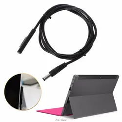 5,5*2,5 мм DC Штепсель Зарядное устройство кабель зарядного устройства Шнур для microsoft Surface Pro 3 4 планшетный ПК 120 см черные кабели