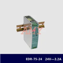 Импульсный источник питания постоянного тока EDR-75-24 75 Вт 24V3. 2A