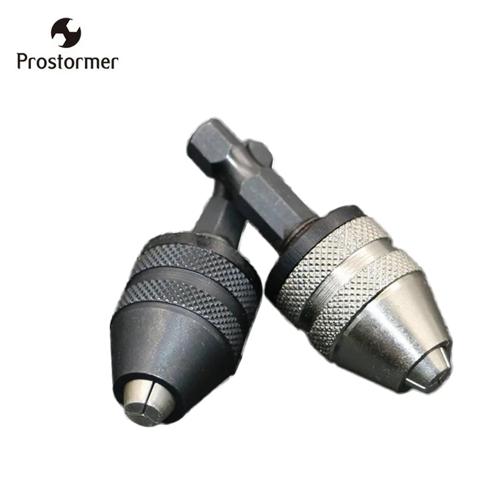 

Prostormer Multi drill Chuck Keyless For Dremel Drill 0.5-3mm Keyless Drill Chuck Adapter 1pcs Electric Grinding chucks