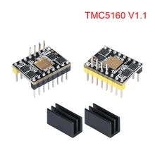 BIGTREETECH TMC5160 V1.1 SPI шаговый двигатель драйвер Stepstick Mute Driver VS TMC2208 TMC2130 SKR V1.3 MKS GEN L Запчасти для 3D-принтера