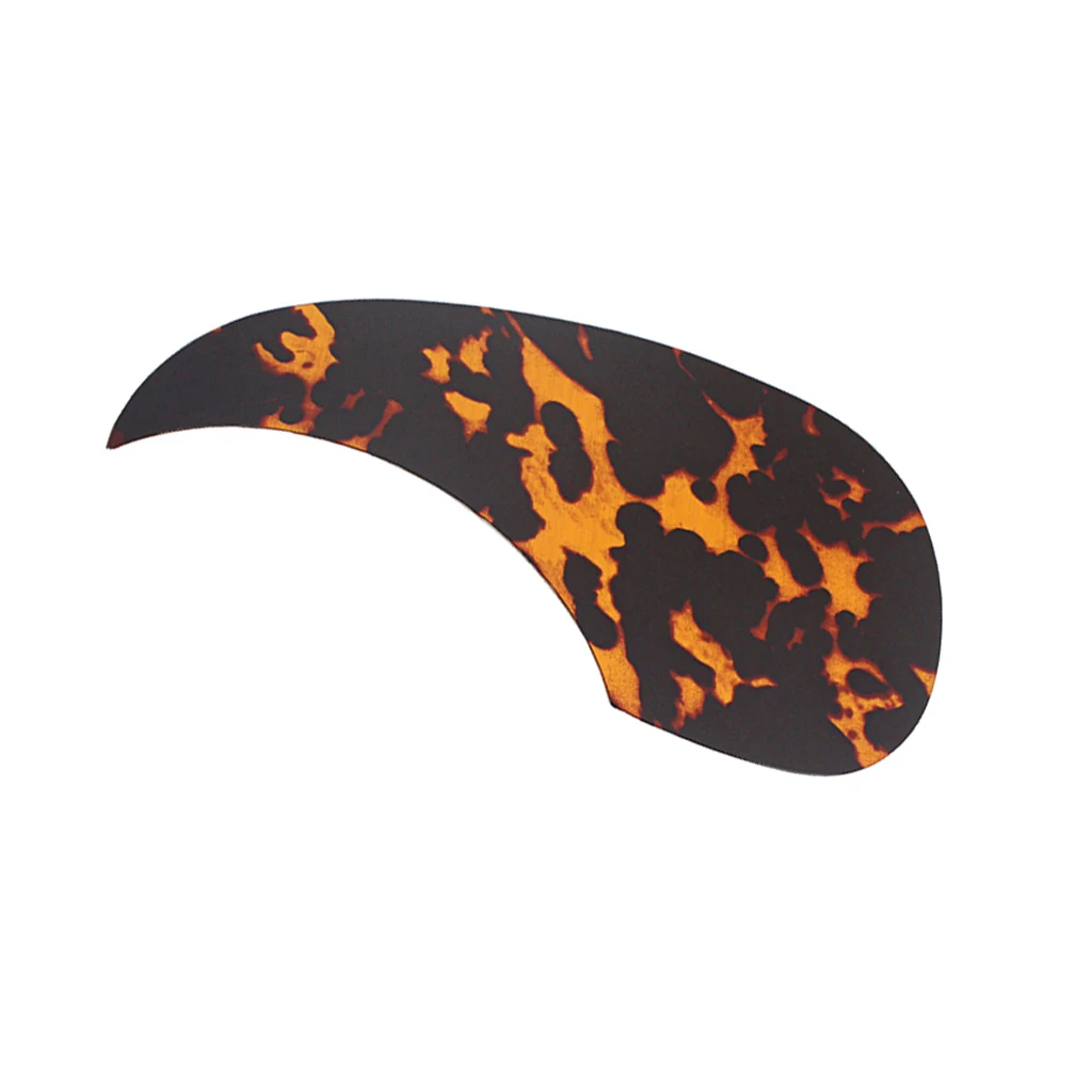 1pc Folk Acoustic Guitar Pickguard Anti-scratch Plate Self-adhesive Pick Guard Sticker Gifts Guitar Pretty Decoration