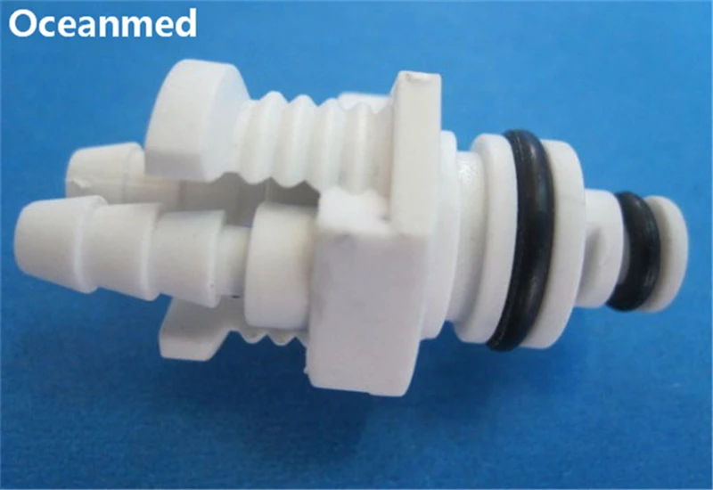 

Patient Monitor Plastic NIBP Hose Connectors for GE Datex, Cardiocap, Pack of 10