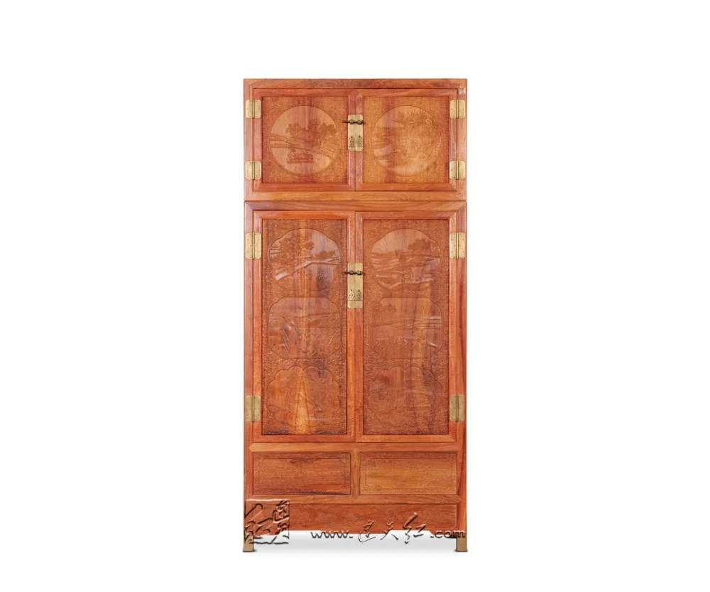 Rosewood Garderobe Antique Carven Bed Room Cabinet Home clothespress Solid Wood Closet Redwood Almirah New Classic commode Retro Rosewood Garderobe Antique Carven Bed Room Cabinet Home clothespress Solid Wood Closet Redwood Almirah New Classic commode Retro