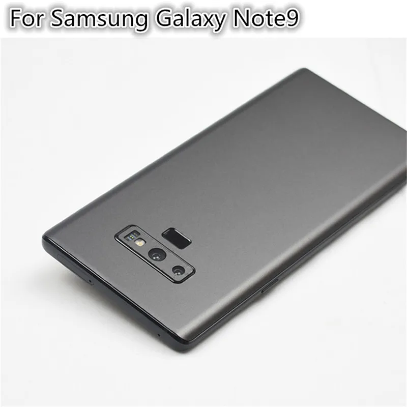 

NEW Ice Film membrane Skins Protective Film Skin back paste colorful foil matte Protective Sticker For Samsung Galaxy Note9
