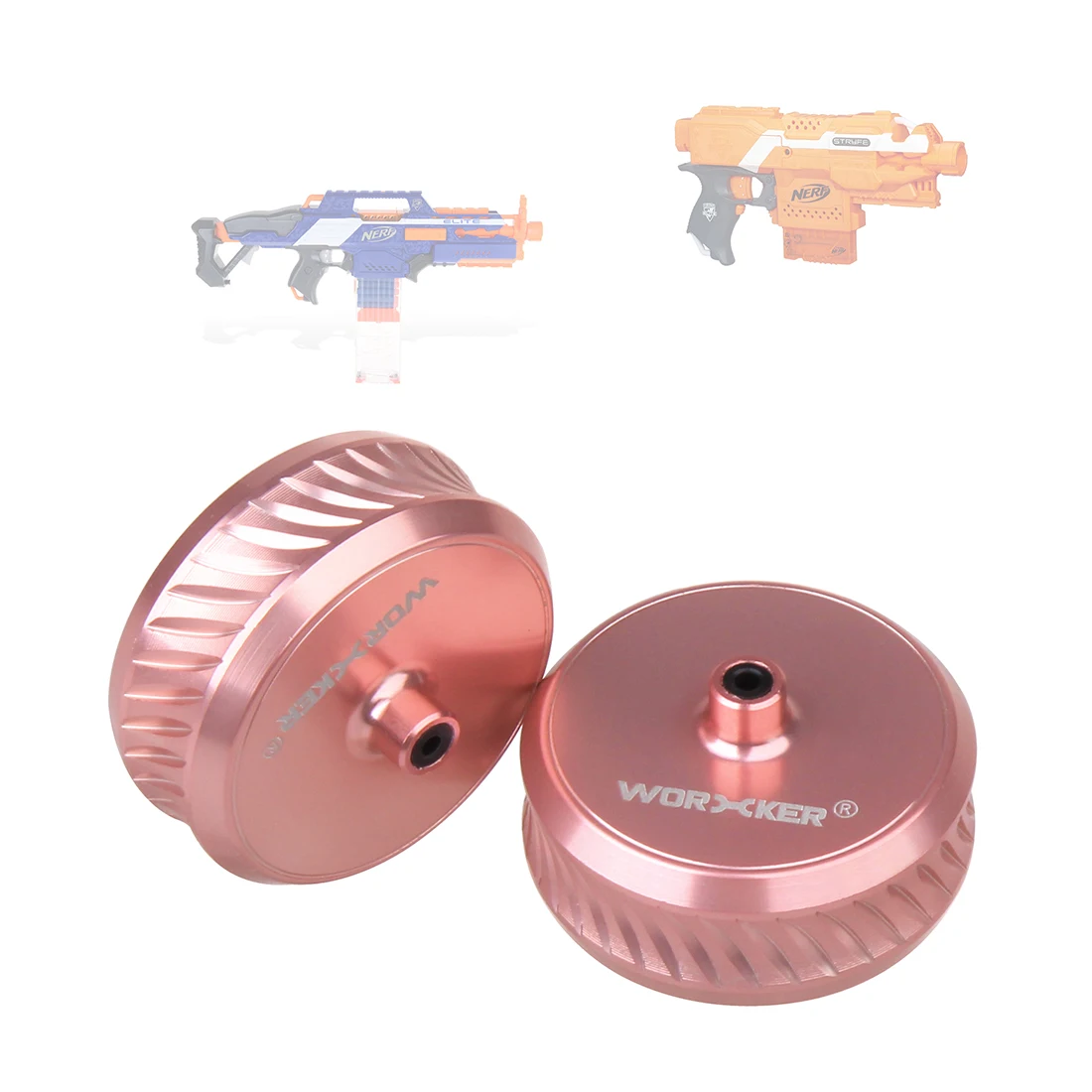 WORKER Twill Metal Flywheel for Nerf N Strike Elite Stryfe Blaster N