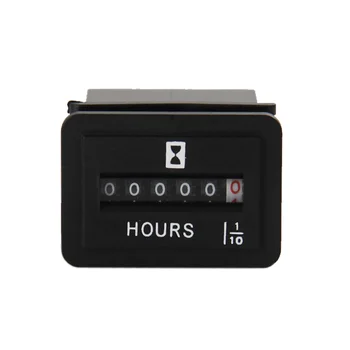 

DC 6~50V Digital Mechanical Hour Meter RL-HM001 For Generators,Motors,Diesel Engine.Free shipping!