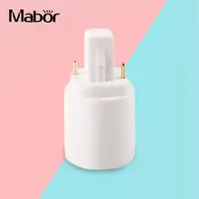 G24 для E27 светодиодный лампы Кепки легкая розетка винт патрон переходник преобразователь