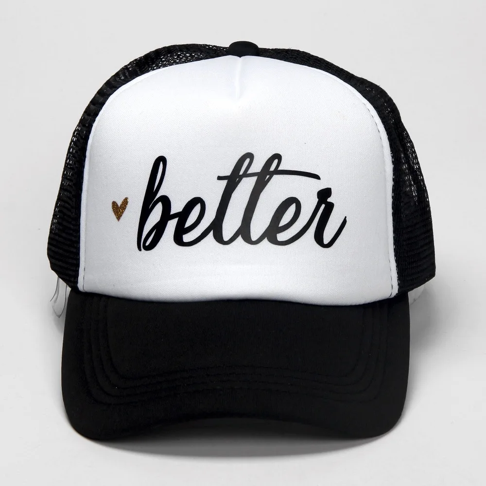 Модная кепка тракер DongKing с надписью Better Together высококачественные кепки принтом