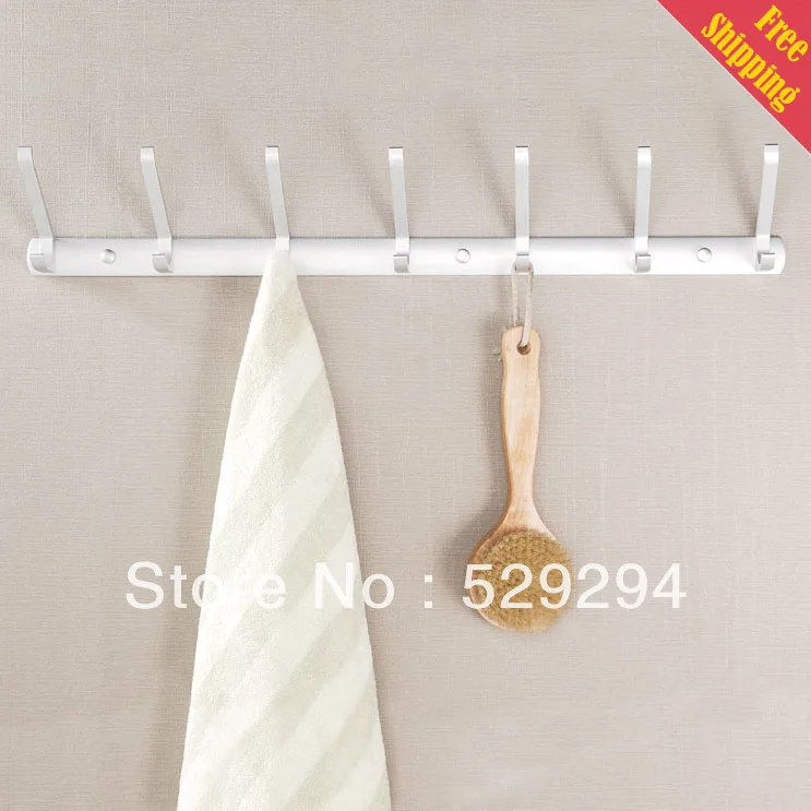 Free Shipping Robe Hooks,wall hook for clothes.Over door mounted