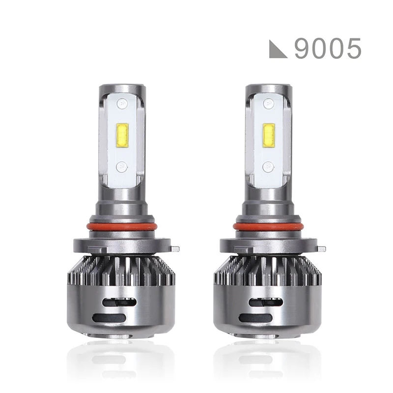 Aslent 2X H4 светодиодный H7 объектив 55 Вт/лампа 20000LM 6500 LED Canbus Error Free H11 H8 HB4 H1 HB3 9005 9006 Авто фары для укладки огни