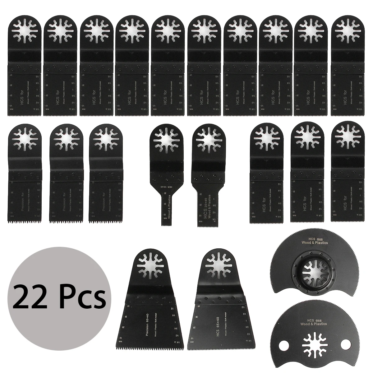 Doersupp 22 Pcs/Set Mix Oscillating Multi Tool Saw Blade Kit Multimaster For Fein For Bosch Power Tool Accessories Doersupp 22 Pcs/Set Mix Oscillating Multi Tool Saw Blade Kit Multimaster For Fein For Bosch Power Tool Accessories
