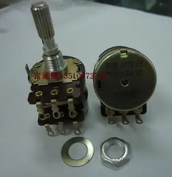 

Volume potentiometer 24 type R08-4056 double stepping type A50K-25MM flower axis