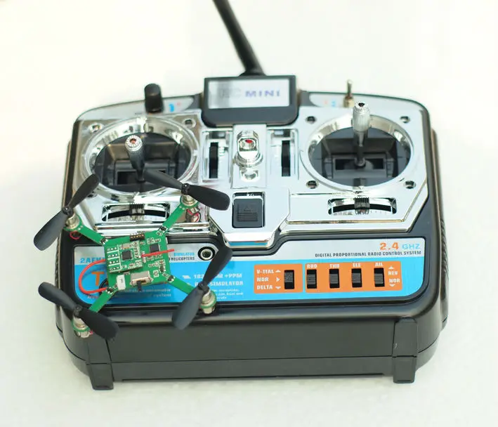 Best Seller Quadcopter diy kit WMC flight control AVR328P+MPU6050 27