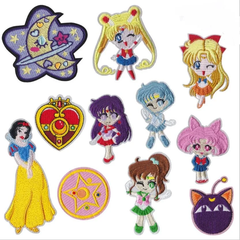 Download Lychee 2pcs Sailor Moon Time Key Wand Patch Embroidered Patches Iron On Clothes Garment Cute Diy Handmade Sewing Crafts Buy At The Price Of 1 15 In Aliexpress Com Imall Com