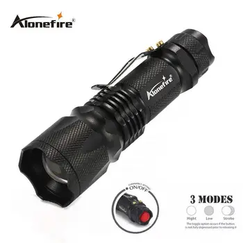 

AloneFire X330 Lanterna CREE Tactical Flashlight Torch Zoom Linternas LED Flashlight
