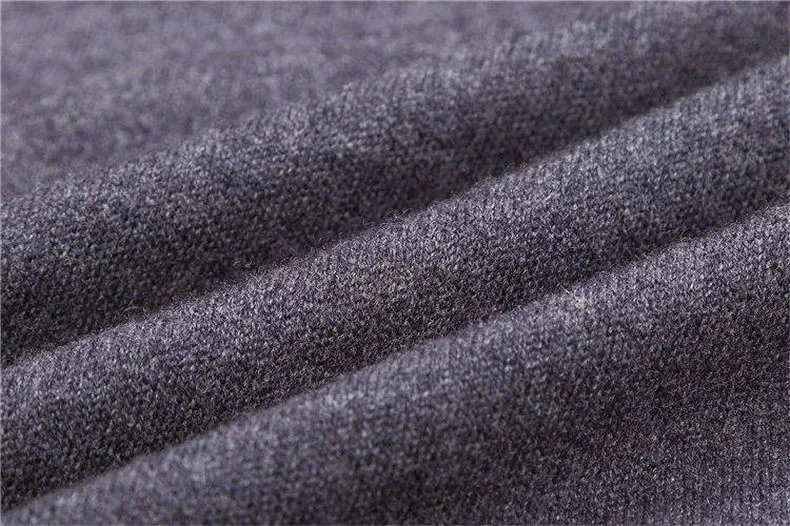Высококачественный Зимний толстый теплый свитер из мериносовой шерсти с высоким воротником, Мужская брендовая одежда, пуловер из чистого кашемира, приталенный пуловер для мужчин 6311