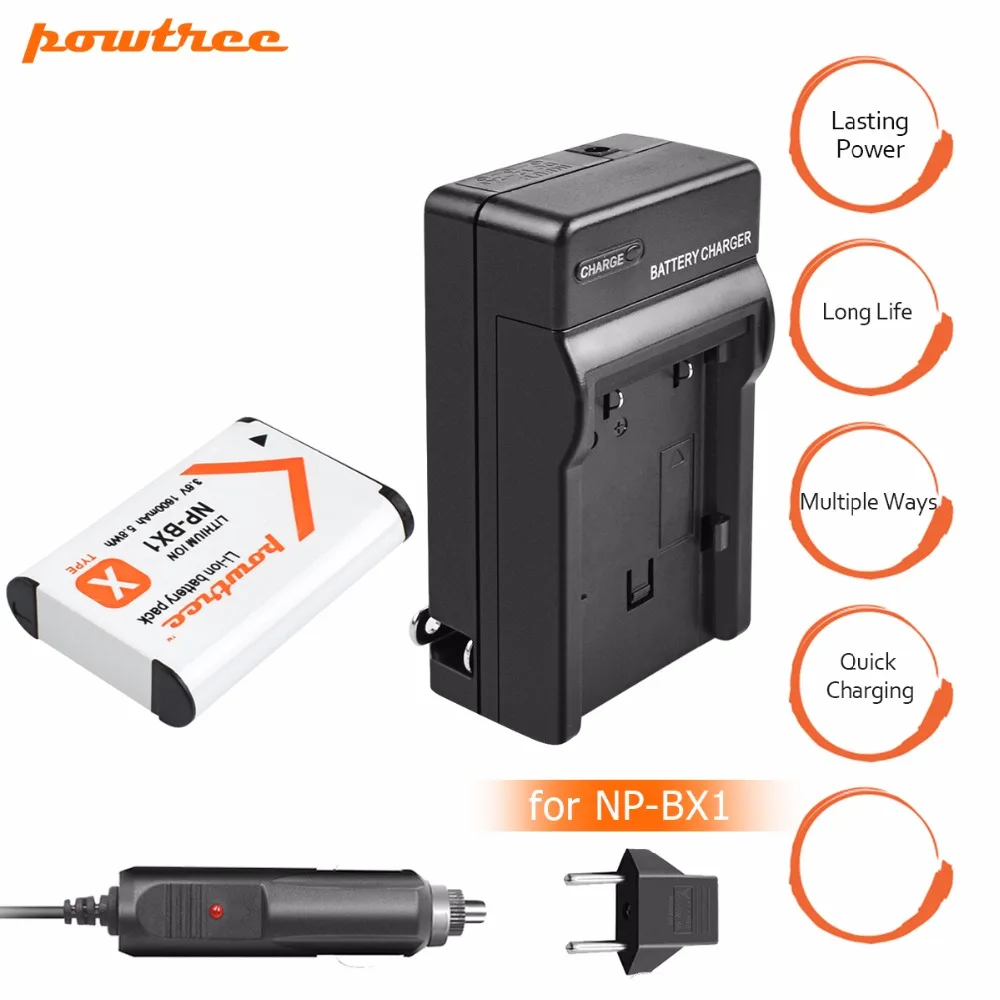 

1Pcs NPBX1 NP-BX1 NP BX1 Battery Packs + LCD USB Charger For Sony DSC RX1 RX100 AS100V M3 M2 HX300 HX400 HX50 HX60 GWP88 L20