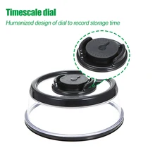 Мгновенный Вакуумный пищевой упаковщик Пылезащитная герметичная чаша, закрытые крышки, крышка многоразового использования герметичная пищевая обертка для холодильника