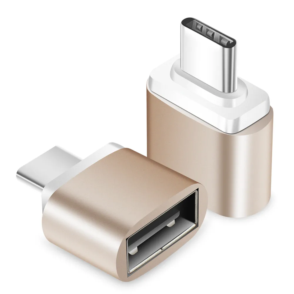 Металлический Тип C USB-C USB 2,0 адаптер конвертера OTG Micro usb type C OTG Кабель-адаптер для Xiaomi Oneplus huawei