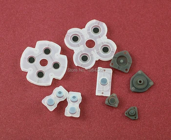 

100sets/lot for Playstation 4 PS4 Controller Conductive Silicone Rubber Pads for Dualshock 4 Buttons Repair Replacement Part