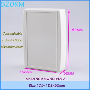 

5 pcs/lot plastic electronic enclosure plastic enclosure box 108x152x36 mm wall up plastic box