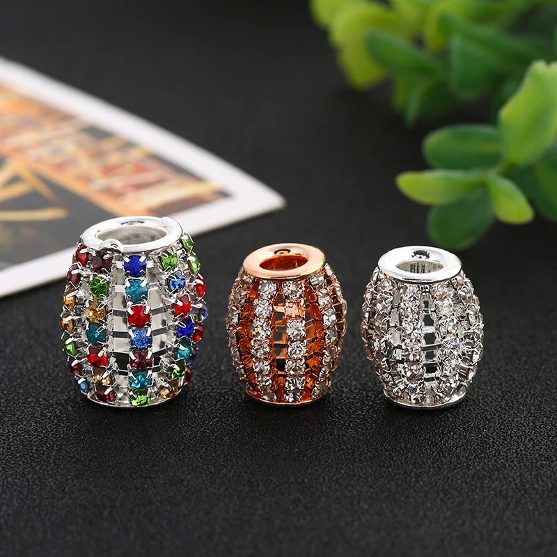 Суэф овальные ремесло Bbeads Rosegold Серебряный браслет хрустальные Подвески Spacer для