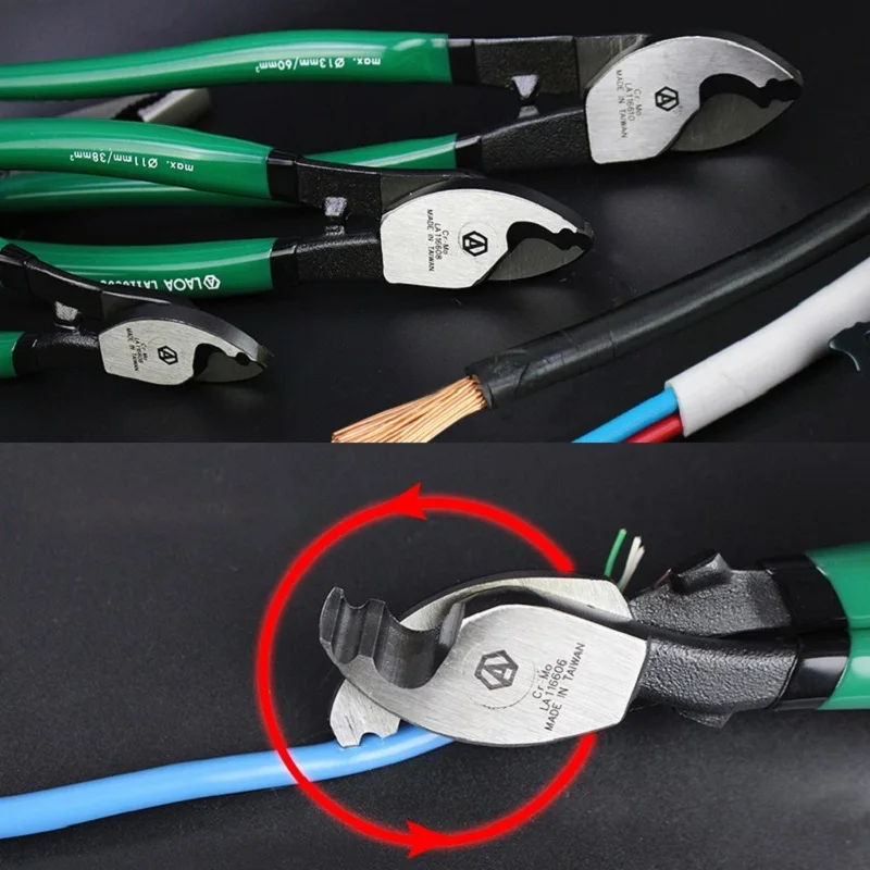 LAOA плоскогубцы для резки кабеля Многофункциональный резак для зачистки проводов