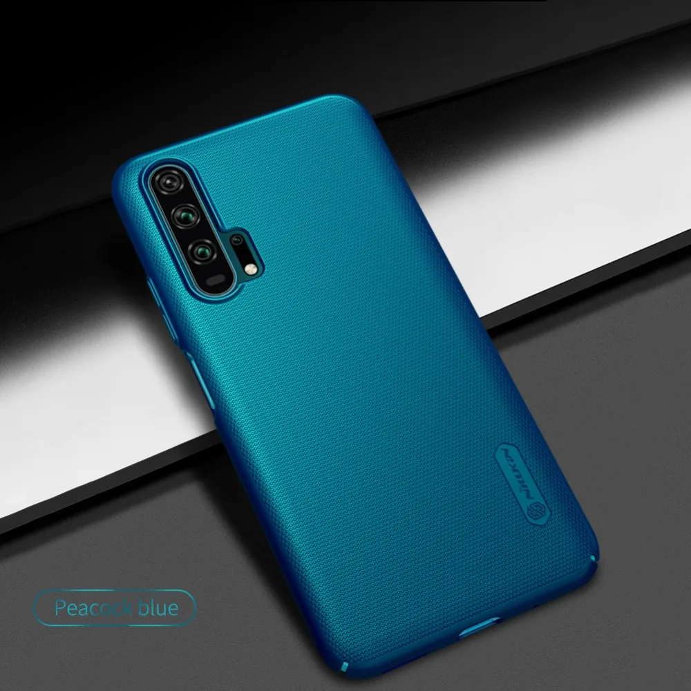 For Huawei Nova 5T Case NILLKIN Frosted Shield matte anti slip back cover case For huawei Honor 20s honor 20 Pro huawei pu case