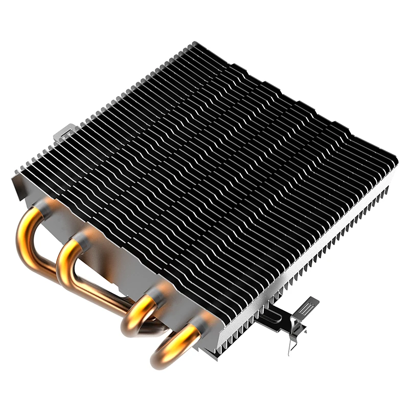 AIGO وحدة المعالجة المركزية مسند تبريد للاب توب مدمج به مكبر صوت TDP 280 W 4 heatpipe وحدة المعالجة المركزية مروحة 3Pin PC التبريد 90 مللي متر مروحة المبرد غ...