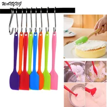 Термостойкие гибкие силиконовые шпатели лопатка для торта скребки формы для выпечки скребок жаропрочная посуда для готовки 21*4*0,5 см Прямая поставка 3D24