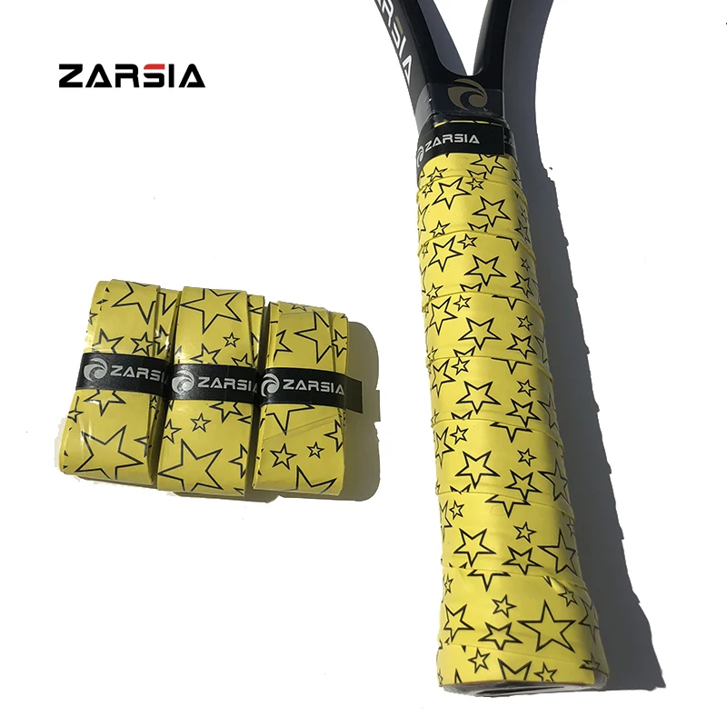 بالجملة 50 قطعة ZARSIA لزج تنس overgrips المعطي اللون الطباعة منمق مضرب بدمنتون عبق overgrips