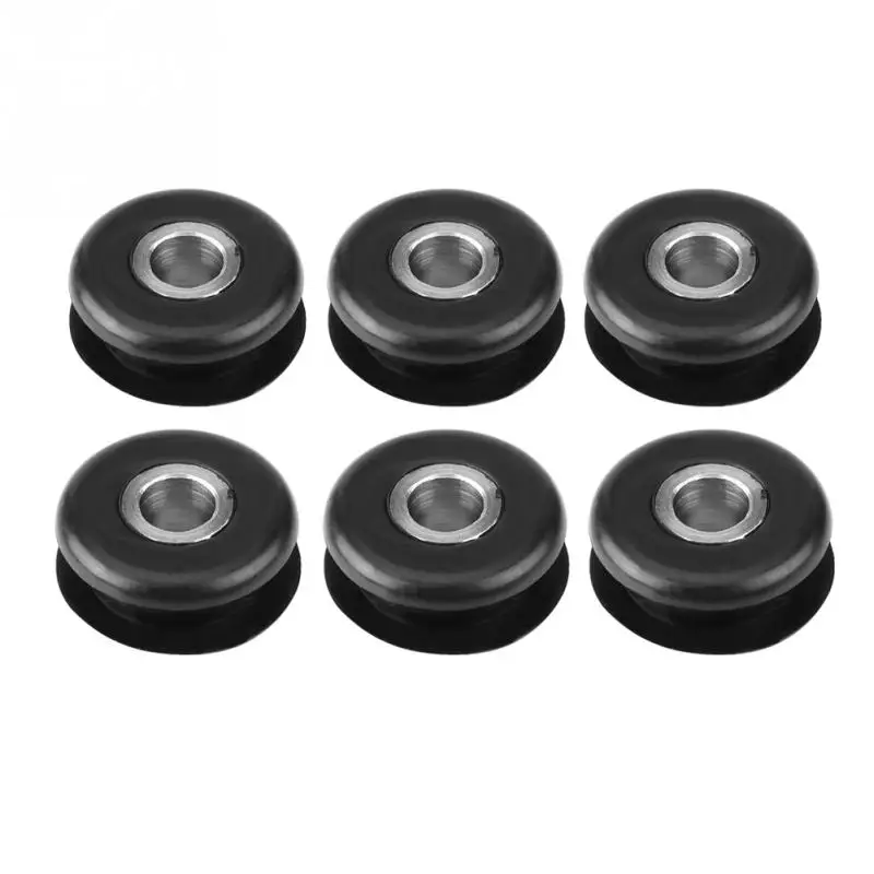 6pcs Gas Fuel Tank Mounts Rubber Grommets for Harley Softail FXWG