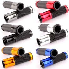 Universal 7/8” 22MM CNC Motorcycle handlebar grip handle bar Motorbike handlebar grips 6 colors for option