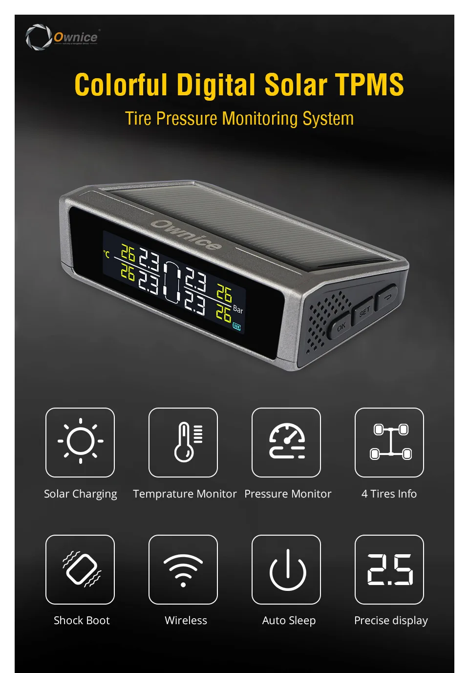 1 T3 Car TPMS