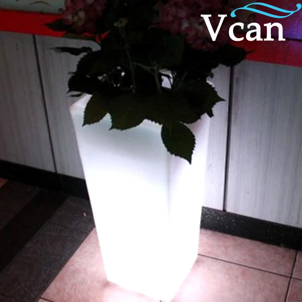 V30c LED Flower Pot RGB Battery Plant Pot on Pot Flowerpot Lighting DE