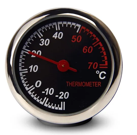 

1pc 4*4*4cm Car Hygrometer / Thermometer accessories high quality Temperature Air Humidity Measurement auto interior accessories