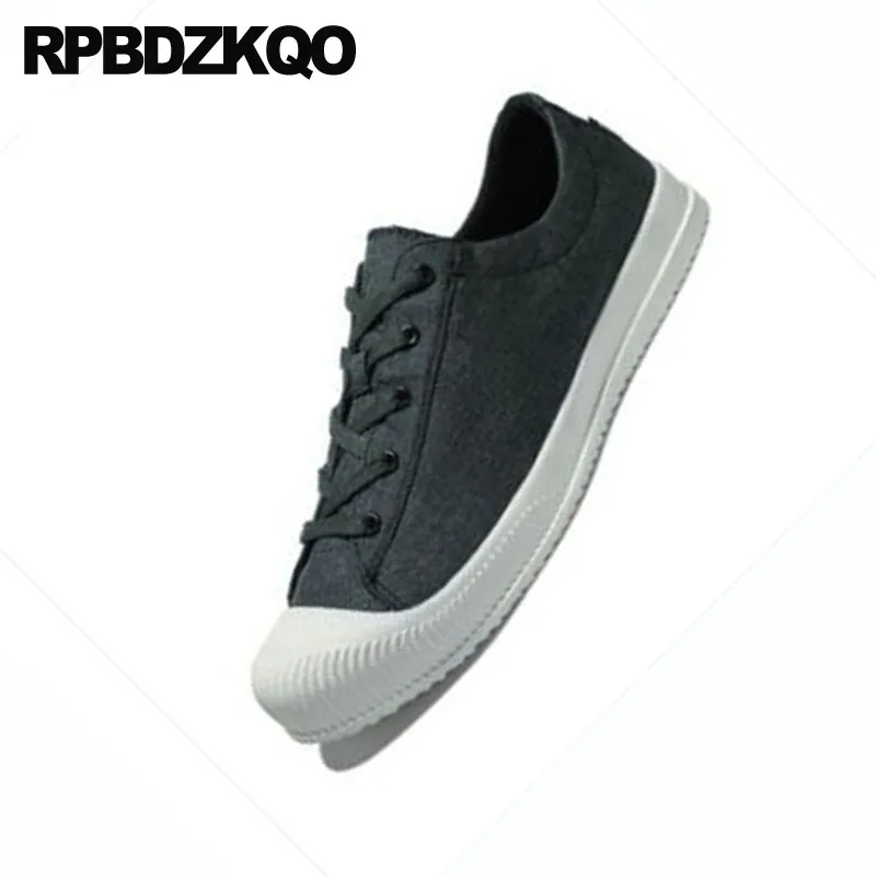 Respirável Novos Skate Azul Sapatos Sneakers Alta Designer Lona Apartamentos Homens cinza Luxo Conforto Formadores Qualidade 2018 Masculino De Borracha Verão wz6qp6RUE